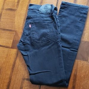 Levi's 511 Black Skinny Jeans